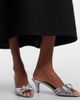 Valentino Garavani Valentino Garavani CÅur Royal metallic leather mules - 2