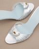 Valentino Garavani Valentino Garavani CÅur Royal metallic leather mules - 6