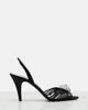 Valentino Garavani Valentino Garavani CÅur Royal satin slingback sandals - 5
