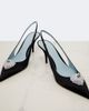Valentino Garavani Valentino Garavani CÅur Royal velvet slingback pumps - 6