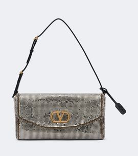 Valentino Garavani Valentino Garavani DeVain Small chainmail shoulder bag
