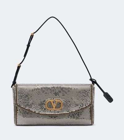 Valentino Garavani Valentino Garavani DeVain Small chainmail shoulder bag