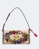 Valentino Garavani Valentino Garavani DeVain Small floral beaded shoulder bag - 1