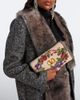 Valentino Garavani Valentino Garavani DeVain Small floral beaded shoulder bag - 2