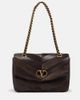 Valentino Garavani Valentino Garavani Djuna Medium chevron leather shoulder bag - 1
