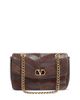 Valentino Garavani Valentino Garavani Djuna Medium VLogo Leather & Suede Shoulder Bag - 1