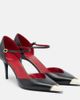 Valentino Garavani Valentino Garavani D'Orsay Heartip leather pumps - 1