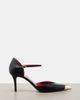 Valentino Garavani Valentino Garavani D'Orsay Heartip leather pumps - 5