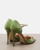 Valentino Garavani Valentino Garavani D'Orsay VLogo embellished leather pumps - 3