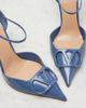 Valentino Garavani Valentino Garavani D'Orsay VLogo patent leather pumps - 7