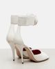 Valentino Garavani Valentino Garavani Drip Rose 105 embellished leather sandals - 2