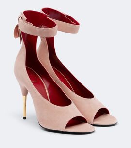 Valentino Garavani Valentino Garavani Fatale bow-detail suede sandals