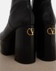 Valentino Garavani Valentino Garavani Fawcette leather platform ankle boots - 6