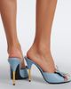 Valentino Garavani Valentino Garavani Flutterby embellished leather mules - 2