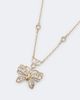 Valentino Garavani Valentino Garavani Flutterby VLogo embellished necklace - 2