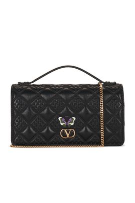 Valentino Garavani Valentino Garavani Flutterby Wallet With Strap