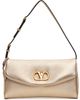 Valentino Garavani Valentino Garavani Gold DeVain Small Nappa Shoulder Bag - 1