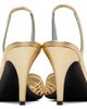 Valentino Garavani Valentino Garavani Gold Sandal 'Coeur Royal' Heeled Sandals - 2