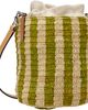 Valentino Garavani Valentino Garavani Green & Beige Small Bucket Bag - 3