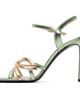 Valentino Garavani Valentino Garavani Green Bow Heeled Sandals - 3