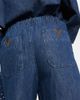 Valentino Garavani Valentino Garavani High-rise chambray wide-leg jeans - 6