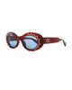 Valentino Garavani Valentino Garavani Icon V Logo Oval Sunglasses - 2