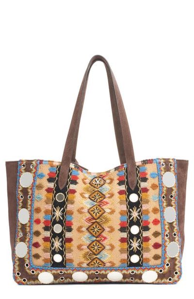 Valentino Garavani Valentino Garavani Large Nellcôte Embroidered Tote