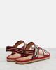 Valentino Garavani Valentino Garavani Leather-trimmed espadrille sandals - 3