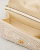 Valentino Garavani Valentino Garavani LocÃ² Small embellished raffia shoulder bag - 3