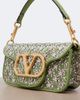 Valentino Garavani Valentino Garavani Locò Small embellished satin shoulder bag - 7