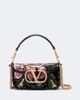 Valentino Garavani Valentino Garavani Locò Small embellished satin top-handle bag - 1