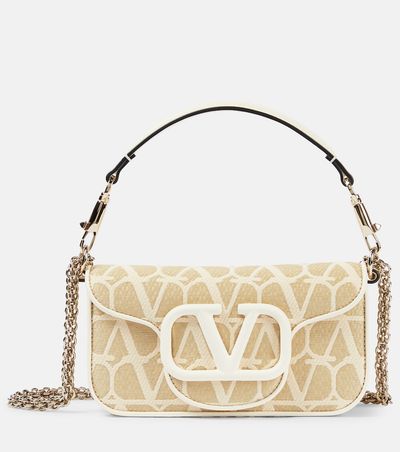 Valentino Garavani Valentino Garavani Locò Small Toile Iconographe shoulder bag