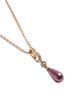 Valentino Garavani Valentino Garavani Logo Lariat Necklace, 16.5-18.5 - 3