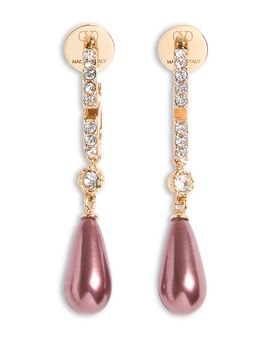 Valentino Garavani Valentino Garavani Logo Linear Drop Earrings, 1.6L