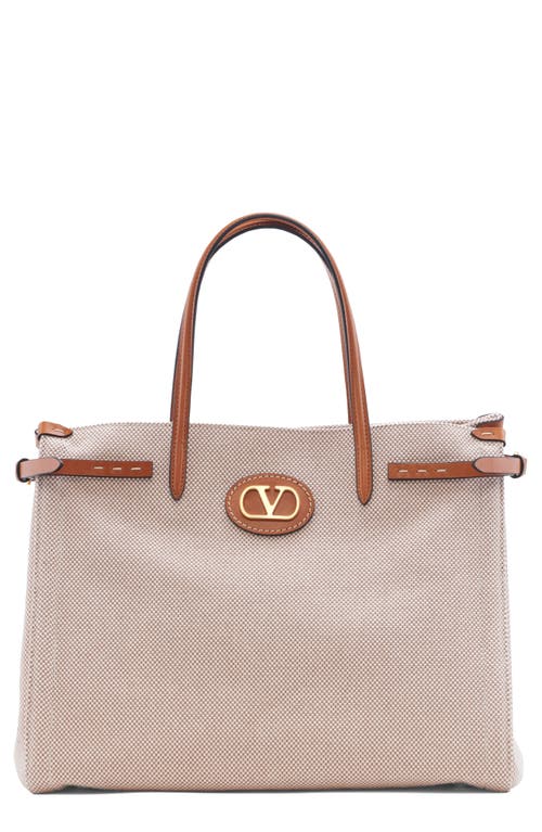 Valentino Garavani Valentino Garavani Medium Antibes Canvas Tote
