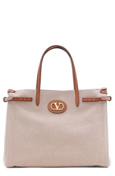 Valentino Garavani Valentino Garavani Medium Antibes Canvas Tote