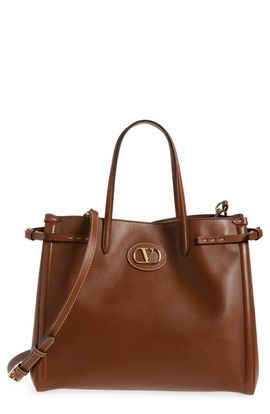 Valentino Garavani Valentino Garavani Medium Antibes Leather Tote