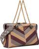 Valentino Garavani Valentino Garavani Medium Panthea Chevron Nappa Shoulder Bag - 2