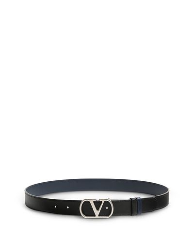Valentino Garavani Valentino Garavani Men's Reversible Leather Belt