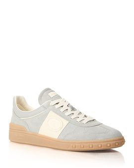 Valentino Garavani Valentino Garavani Men's Suede & Leather Low Top Sneakers