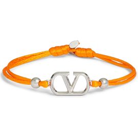 Valentino Garavani Valentino Garavani Men's VLOGO Cord Bracelet