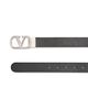 Valentino Garavani Valentino Garavani Men's VLogo Reversible Leather Belt - 2