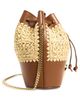 Valentino Garavani Valentino Garavani Mini Straw Drawstring Bag - 4