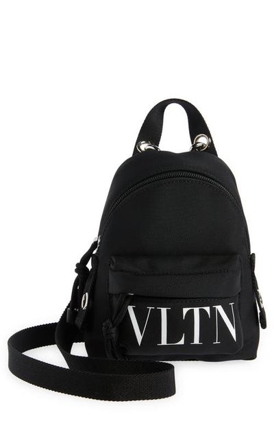 Valentino Garavani Valentino Garavani Mini VLTN Technical Canvas Backpack