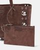 Valentino Garavani Valentino Garavani Nellcôte Medium studded suede shopper - 6