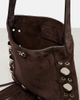 Valentino Garavani Valentino Garavani Nellcôte Small fringed suede shoulder bag - 3