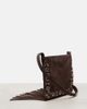 Valentino Garavani Valentino Garavani Nellcôte Small fringed suede shoulder bag - 4