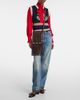 Valentino Garavani Valentino Garavani Nellcôte Small fringed suede shoulder bag - 5