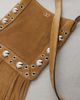 Valentino Garavani Valentino Garavani NellcÃ´te VLogo studded suede shoulder bag - 6