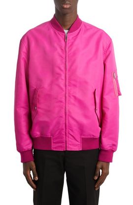 Valentino Garavani Valentino Garavani Nylon Bomber Jacket